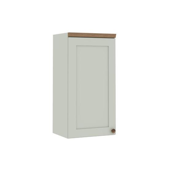 Imagem de Armário Aéreo 40cm 1 Porta Arizona Casa Versatile - Verde Menta/Jequitibá