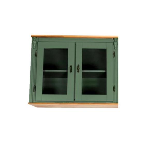 Imagem de Armário Aéreo 62x75cm com 2 Portas de Vidro - Tommy Design