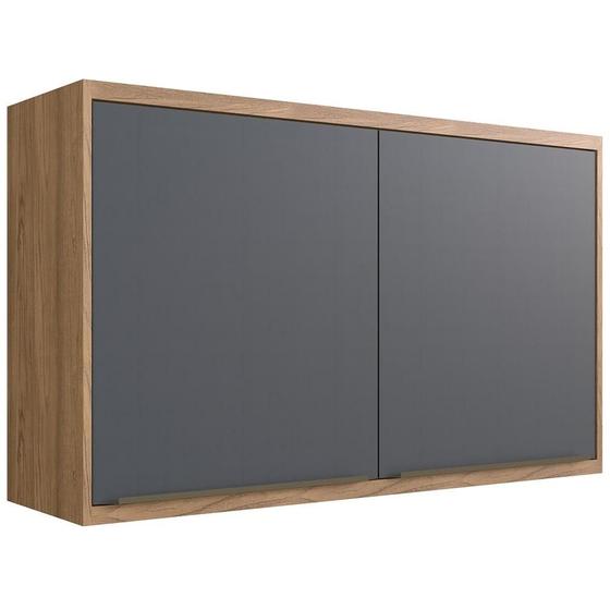 Armário Aéreo Cozinha Herval Ten, 100% MDF com 2 Portas 120 cm Menor preço em Armário Aéreo Cozinha Herval Ten, 100% MDF com 2 Portas 120 cm