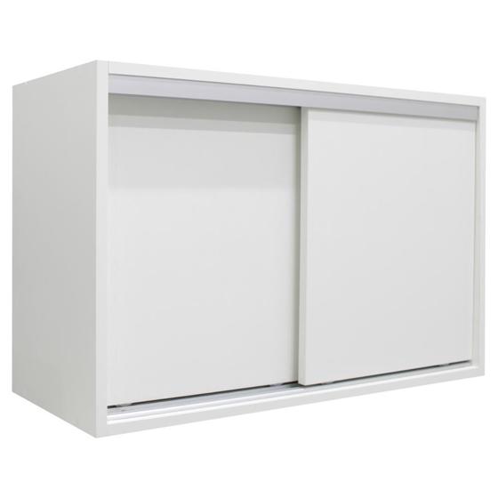 Armário Aéreo Multiuso 70Cm 2 Portas De Correr 100% Mdf Menor preço em Armário Aéreo Multiuso 70Cm 2 Portas De Correr 100% Mdf