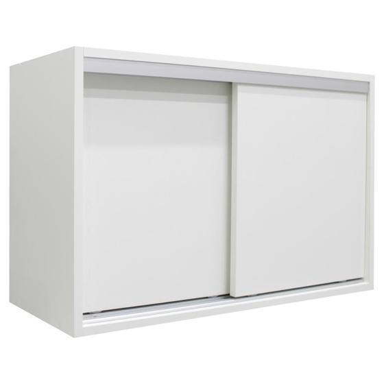 Imagem de Armário Aéreo Multiuso 70Cm 2 Portas De Correr 100% Mdf