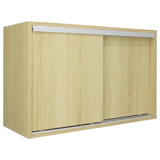 Imagem de Armário Aéreo Multiuso 70Cm 2 Portas De Correr 100% Mdf