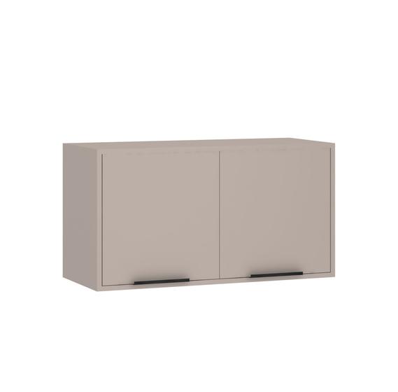 Imagem de Armário Aéreo para Geladeira 80 cm 2 Portas Stylo Luciane Móveis