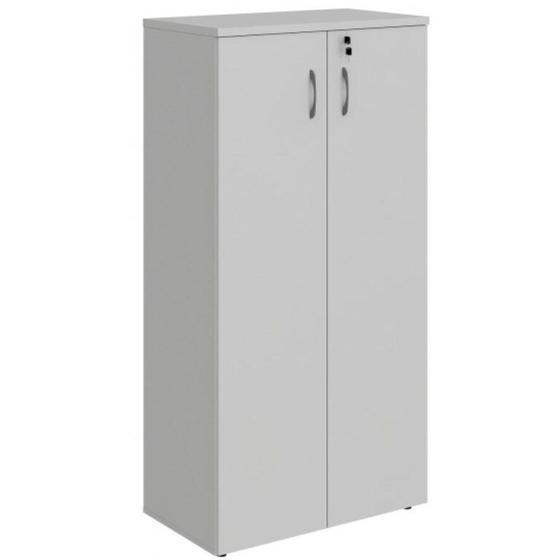 Imagem de Armário Alto Fechado com 02 Portas  1,59X0,80X0,42m  INCOFLEX  CINZA/CINZA  21209