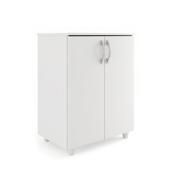 Imagem de Armário Balcão de Cozinha Multiuso 2 Portas Denver Branco