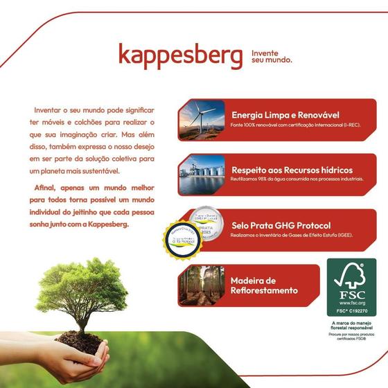 Imagem de Armário Balcão de Escritório 2 Portas com Chave Kappesberg