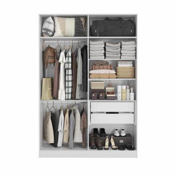 Imagem de Armário Closet Aberto 158cm Linha Modulado Adapt ARM158AMDP Kappesberg