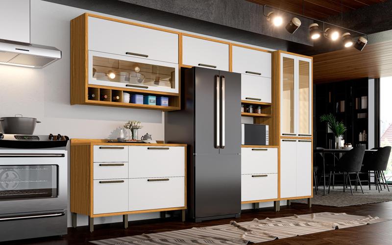 Armário Cozinha Completa 6 Peças 100% MDF Syrah é boa?