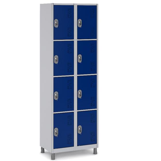 Imagem de Armário de Aço 8 Portas para Escolas e Empresas
