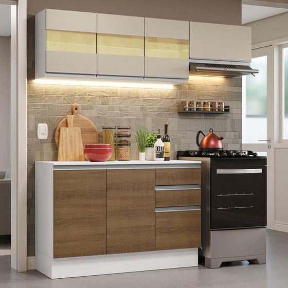 Imagem de Armário de Cozinha Compacta 100% MDF 180cm Smart Madesa 03