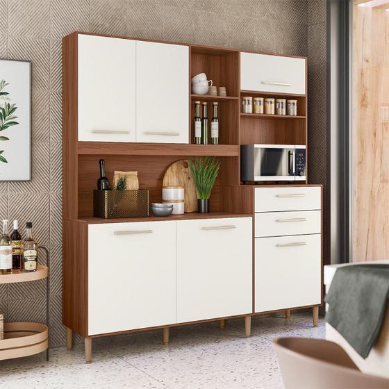 Imagem de Armário de Cozinha Compacta 180x200 Salsa Nicioli