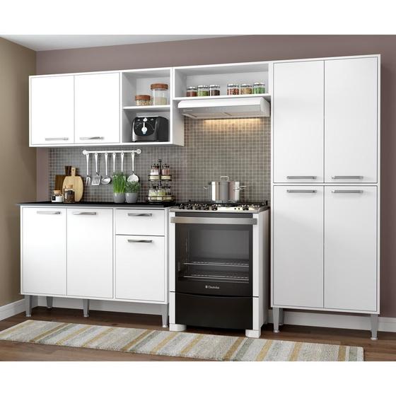 Imagem de Armário de Cozinha Compacta Xangai Multimóveis VM2840 Branco