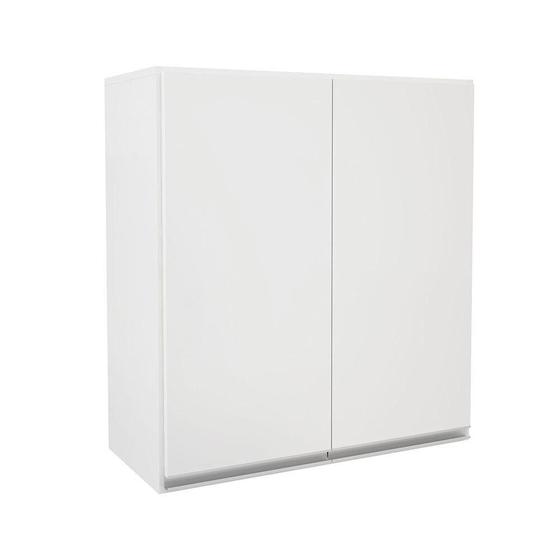 Armário de Cozinha e Lavanderia com 2 Portas Duplo Aéreo Módulo Suspenso Top Class Batrol Branco Menor preço em Armário de Cozinha e Lavanderia com 2 Portas Duplo Aéreo Módulo Suspenso Top Class Batrol Branco