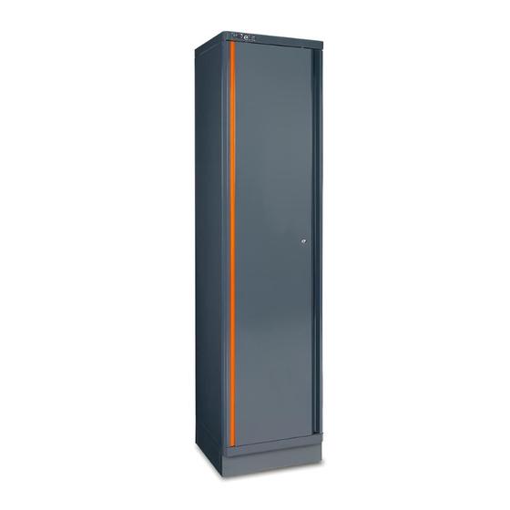Imagem de Armário de Ferramentas Vertical 1 Porta com 3 Prateleiras Ajustáveis C55A1 Beta
