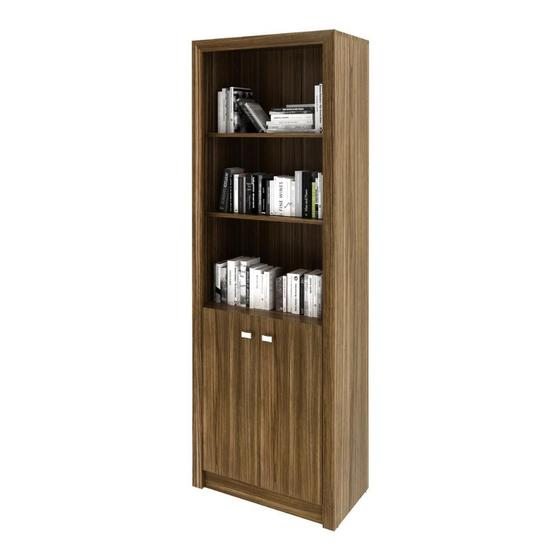 Imagem de Armário Escritório com 2 Portas Multimóveis CR25020 Nogal