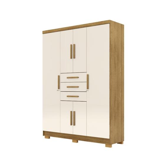 Imagem de Armário Guarda Roupa Casal Taurus 6 Portas - Vlr Móveis
