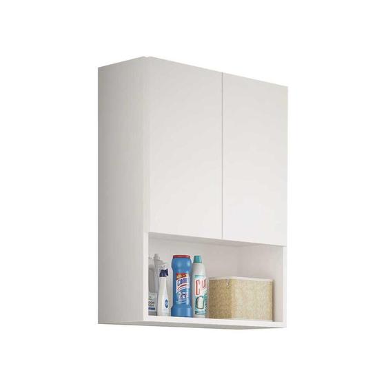 Imagem de Armário Lavanderia com 2 Portas Multimóveis Ibiza FG5004 Branco