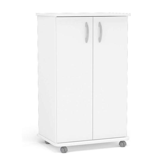 Armário Limeira Baixo 2 Portas Branco Menor preço em Armário Limeira Baixo 2 Portas Branco