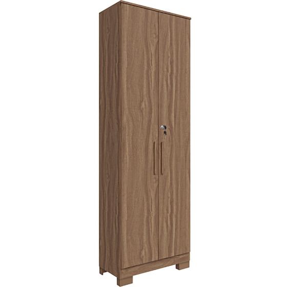 Imagem de Armário Multiúso 2 Portas com Chave Lavanderia Cozinha Sapateira Faura Móveis