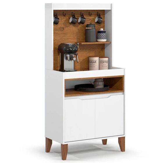 Imagem de Armário Multiuso Cantinho do Café Flow 2 Portas 71cm Ej Móveis