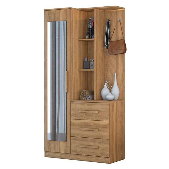 Armário Multiuso Cômoda Brisa Amêndola Touch 1 Porta Demóbile Menor preço em Armário Multiuso Cômoda Brisa Amêndola Touch 1 Porta Demóbile
