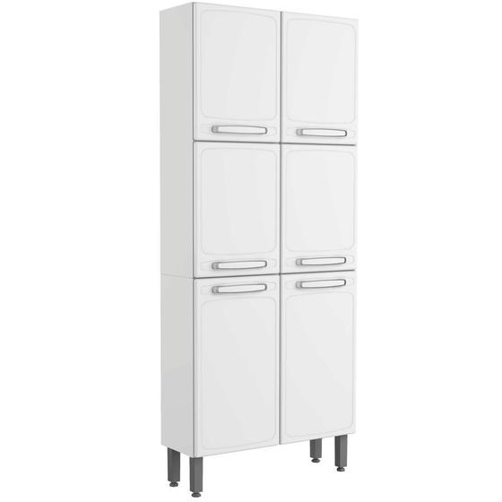 Armário Paneleiro Duplo Bertolini Evidence Aço 6 portas - Branco Menor preço em Armário Paneleiro Duplo Bertolini Evidence Aço 6 portas - Branco