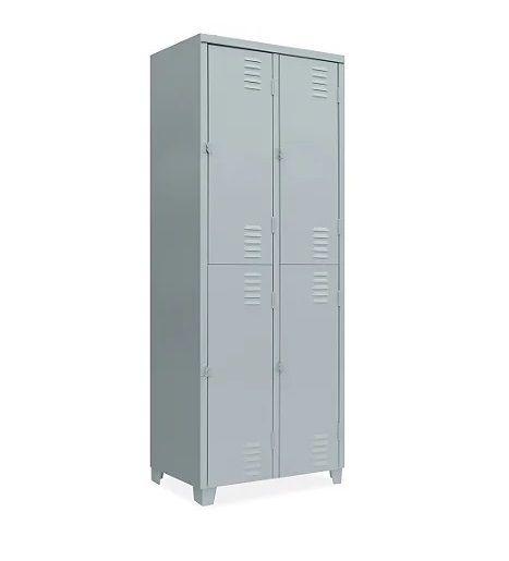Armário Roupeiro De Aço Guarda-Volume Locker Vestiário 04 Portas Grandes Menor preço em Armário Roupeiro De Aço Guarda-Volume Locker Vestiário 04 Portas Grandes