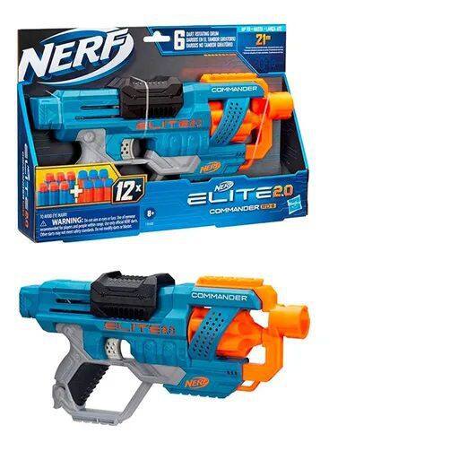 Arminha De Brinquedo Nerf Elite 2.0 Comander Rd6 hasbro Lançadores de Dardos Magazine Luiza