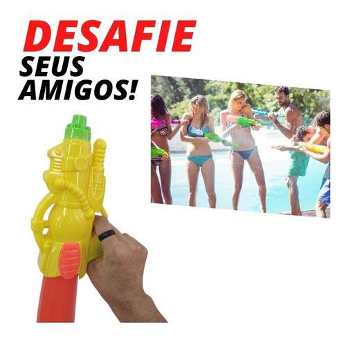 Imagem de Arminha Lança Água Infantil Grande Potente Lançador Pistola