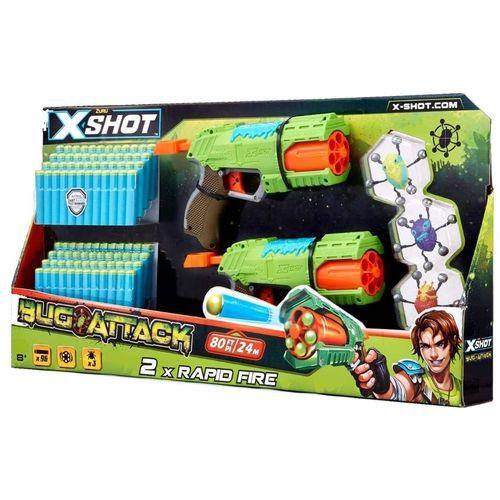Arminha Metrelhadora X-Shot Bug Attack Rapid Fire 96 Dardos Menor preço em Arminha Metrelhadora X-Shot Bug Attack Rapid Fire 96 Dardos