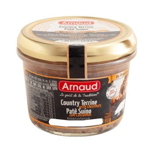 Imagem de Arnaud - patê suíno com castanhas 180g - frança