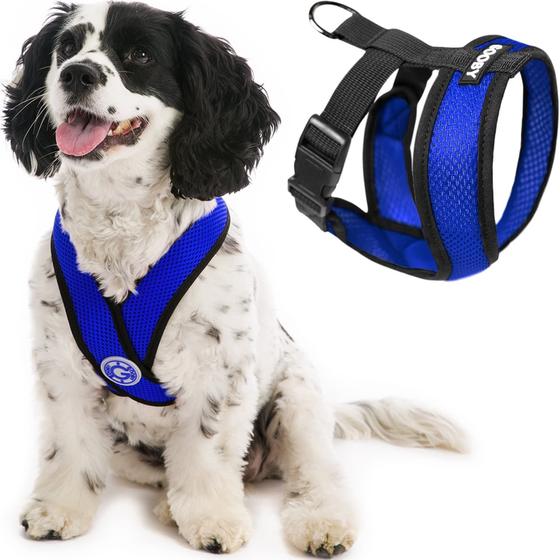 Imagem de Arnês para Cachorros Gooby Comfort X - Anti-Puxão, Sem Engasgo, para Cães Pequenos e Médios