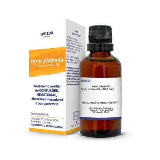 Imagem de Arnica Montana D3 Liquída Weleda 50ml