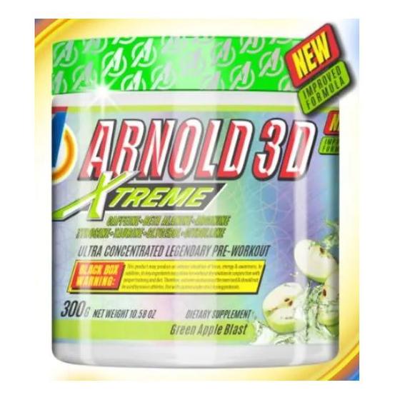 Imagem de Arnold 3D Xtreme Pré Treino 300g Arnold Nutrition do Brasil