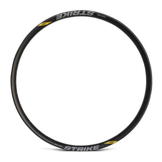 Imagem de Aro 29 Bike Vzan Strike Pro Disc 32 Furos Preto Tubeless