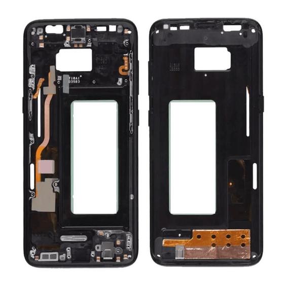 Imagem de Aro Carcaça Chassi Compatível Galaxy S8 G950 -PRETO