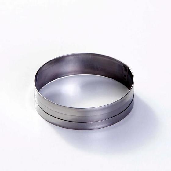Aro Modelador de Hambúrguer Aço Inox 10 x 2,5 cm Menor preço em Aro Modelador de Hambúrguer Aço Inox 10 x 2,5 cm