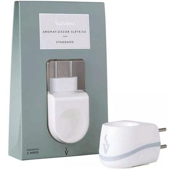 Aromatizador ambiente elétrico via aroma bivolt branco Menor preço em Aromatizador ambiente elétrico via aroma bivolt branco