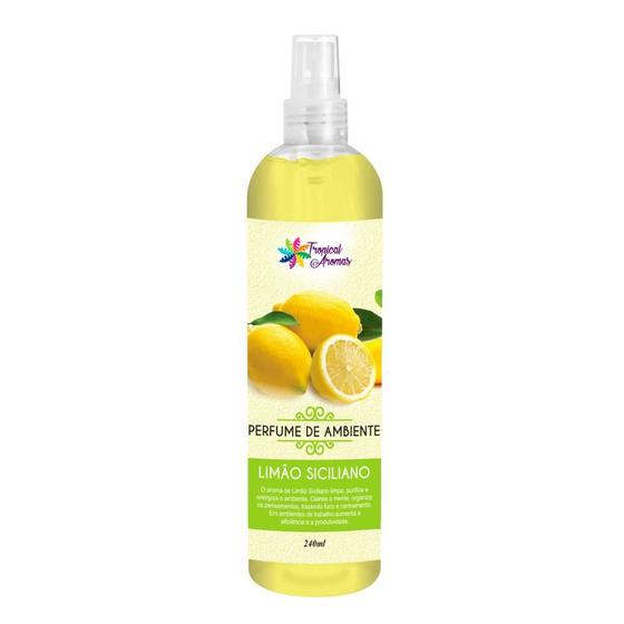 Imagem de Aromatizador Ambiente Spray 240ml Limão Siciliano Tropical