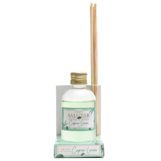 Aromatizador de Ambiente 165ml, Difusor de Aromas com 5 varetas Salutar Menor preço em Aromatizador de Ambiente 165ml, Difusor de Aromas com 5 varetas Salutar