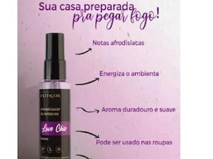 Imagem de Aromatizador De Ambiente Love Chic Êxtase 60ml Feitiços