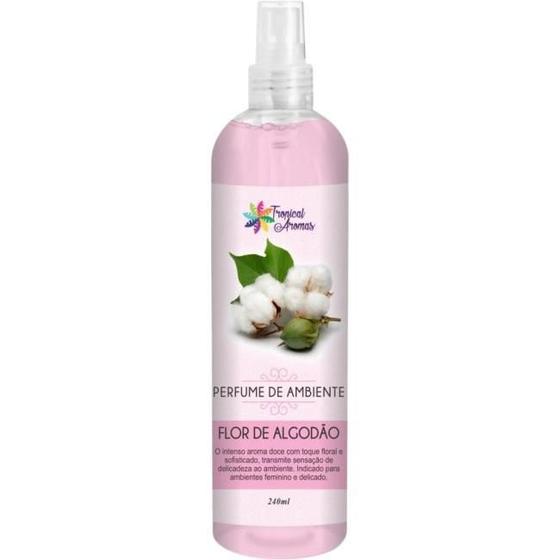 Imagem de Aromatizador De Ambiente Perfume 240Ml Flor Do Algodão