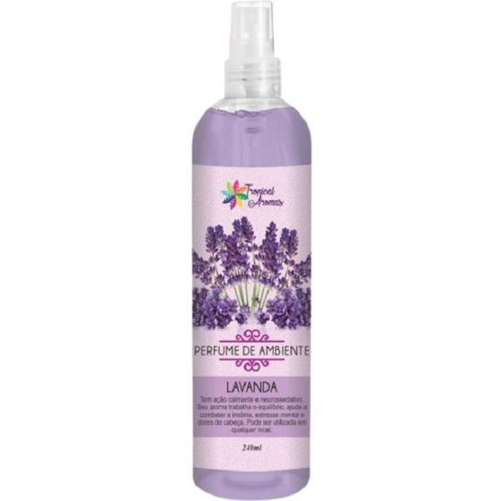 Imagem de Aromatizador de Ambiente Perfume 240ml Lavanda Cheirinho de Casa Limpa