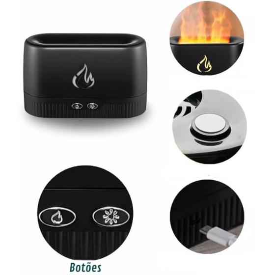 Imagem de Aromatizador Difusor De Aroma Óleo Essencial Elétrico Bivolt tecnologia moderna eficiente