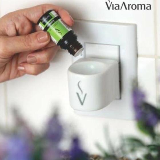 Imagem de Aromatizador Difusor de Porcelana Bivolt Via Aroma Original