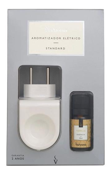 Imagem de Aromatizador Elétrico Difusor Ambiente com Essência Capim Limão ou Vanilla 10ml