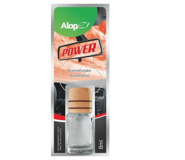 Imagem de Aromatizador Para Carro Power Cheirinho Automotivo Alop 8ml