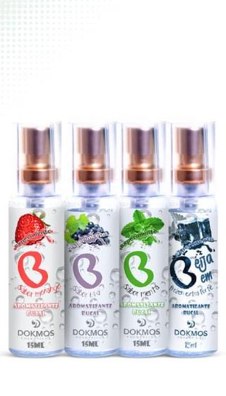 Imagem de Aromatizante Bucal Beija Bem Com Própolis - Dokmos - kit com 4