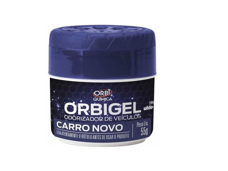 Imagem de Aromatizante Orbigel Odorizador de Veículos - 55g ORBI QUÍMICA Fragrâncias Agradáveis