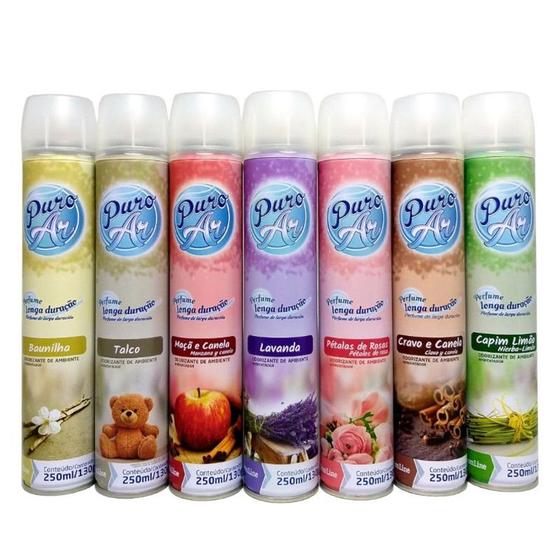 Imagem de Aromatizantes odorizantes  Puro Ar  kit - 7 Aromas